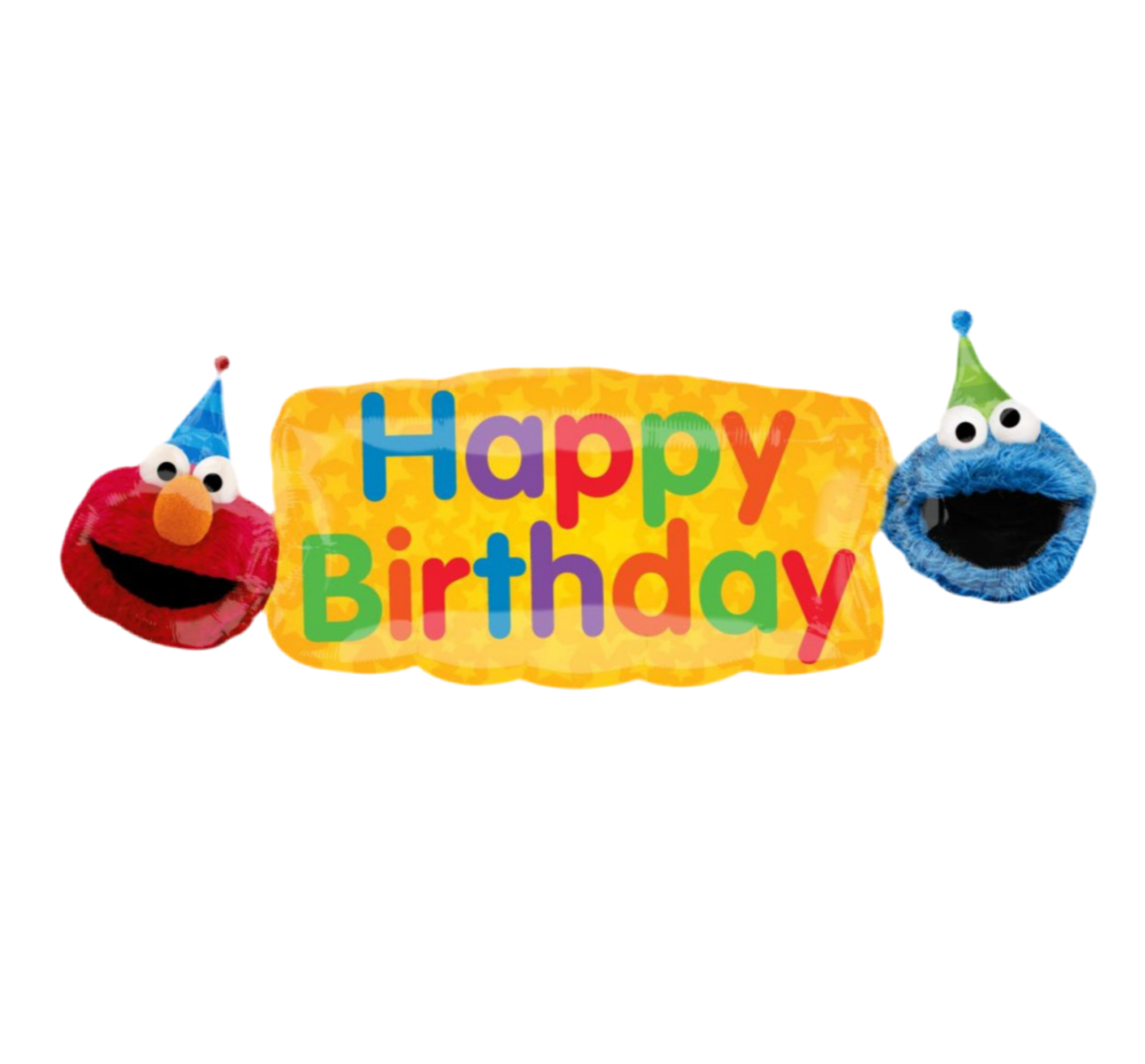 Anagram 42" Sesame Street Happy Birthday Banner Balloon